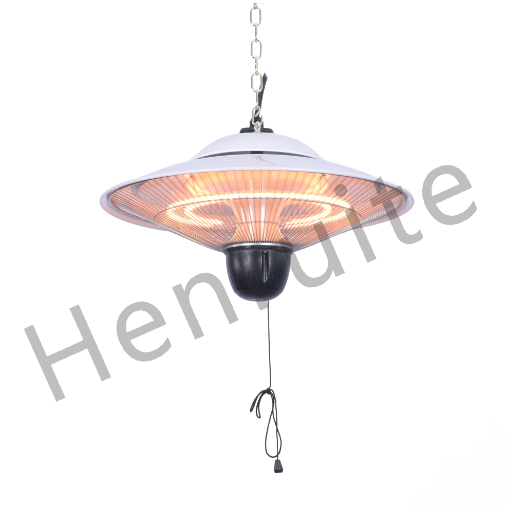 High ceiling factory radiator